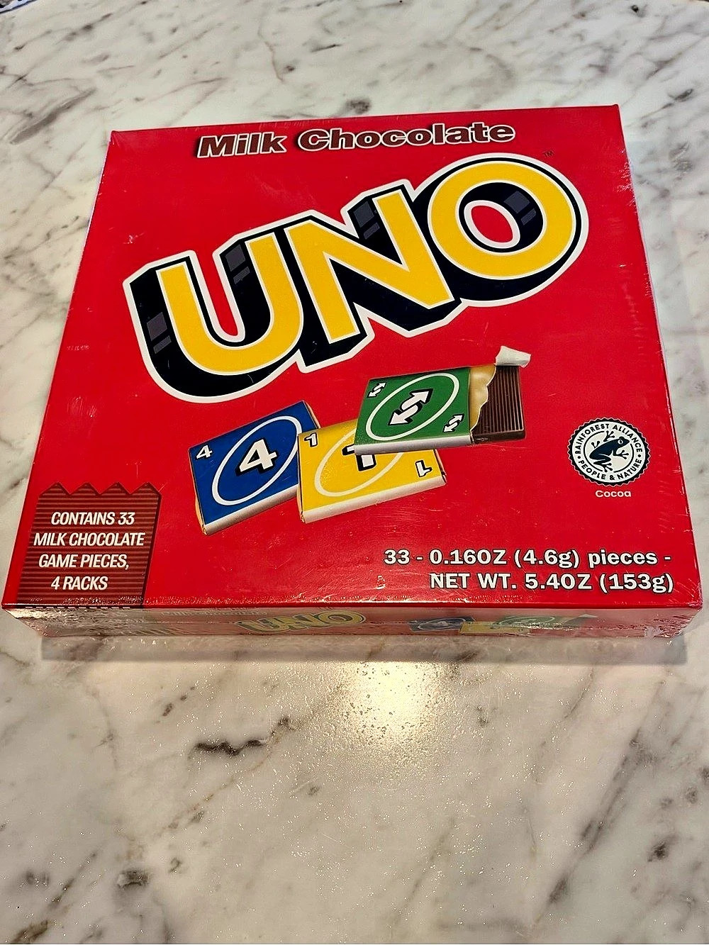 Mattel UNO Milk Chocolate Edition Card Game